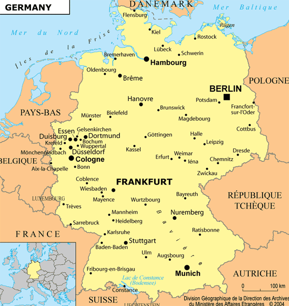 frankfurt germay map